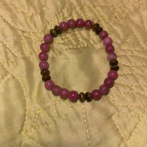 Handmade crystal bracelet